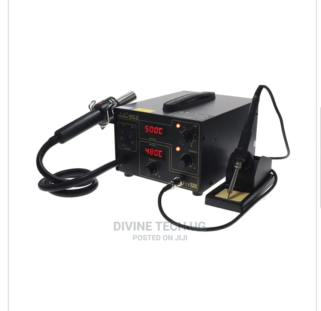 Gordak 952 Soldering Iron 2 In1 SMD Rework Station Double Di
