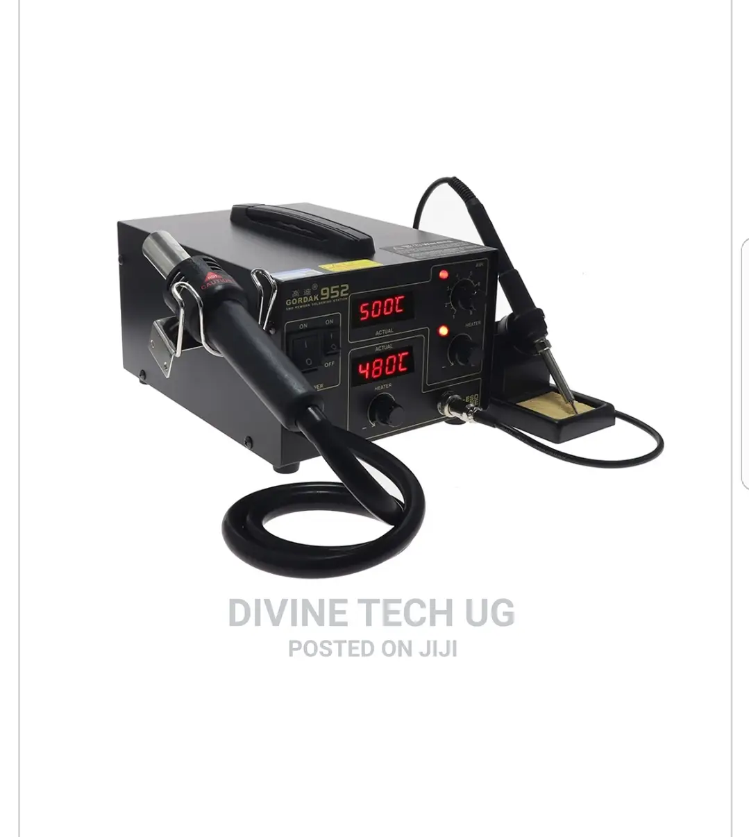 Gordak 952 Soldering Iron 2 In1 SMD Rework Station Double Di