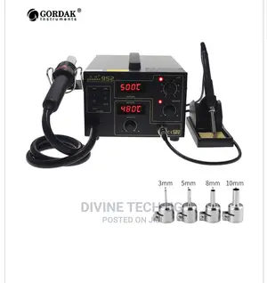 Gordak 952 Soldering Iron 2 In1 SMD Rework Station Double Di