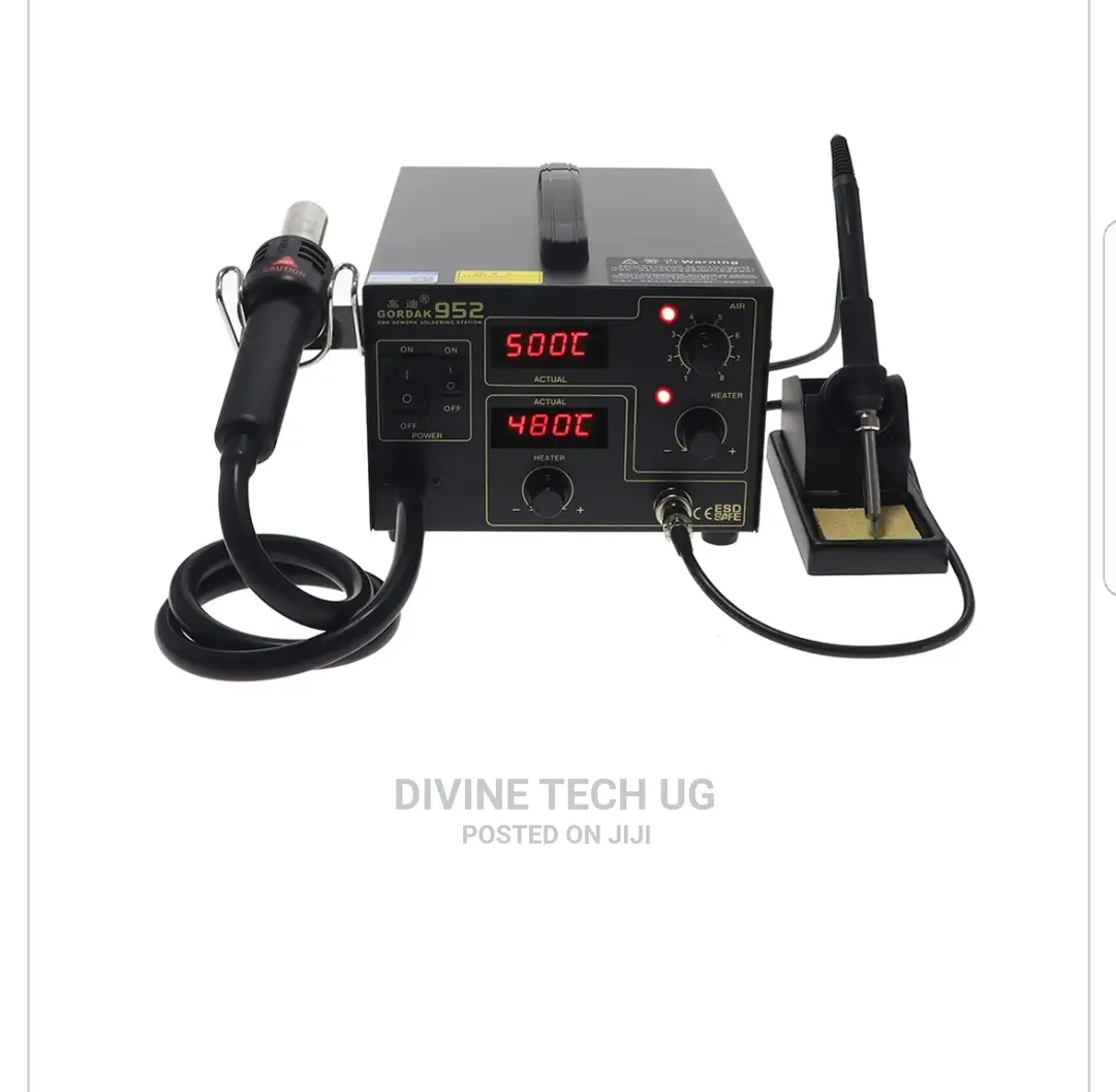 Gordak 952 Soldering Iron 2 In1 SMD Rework Station Double Di