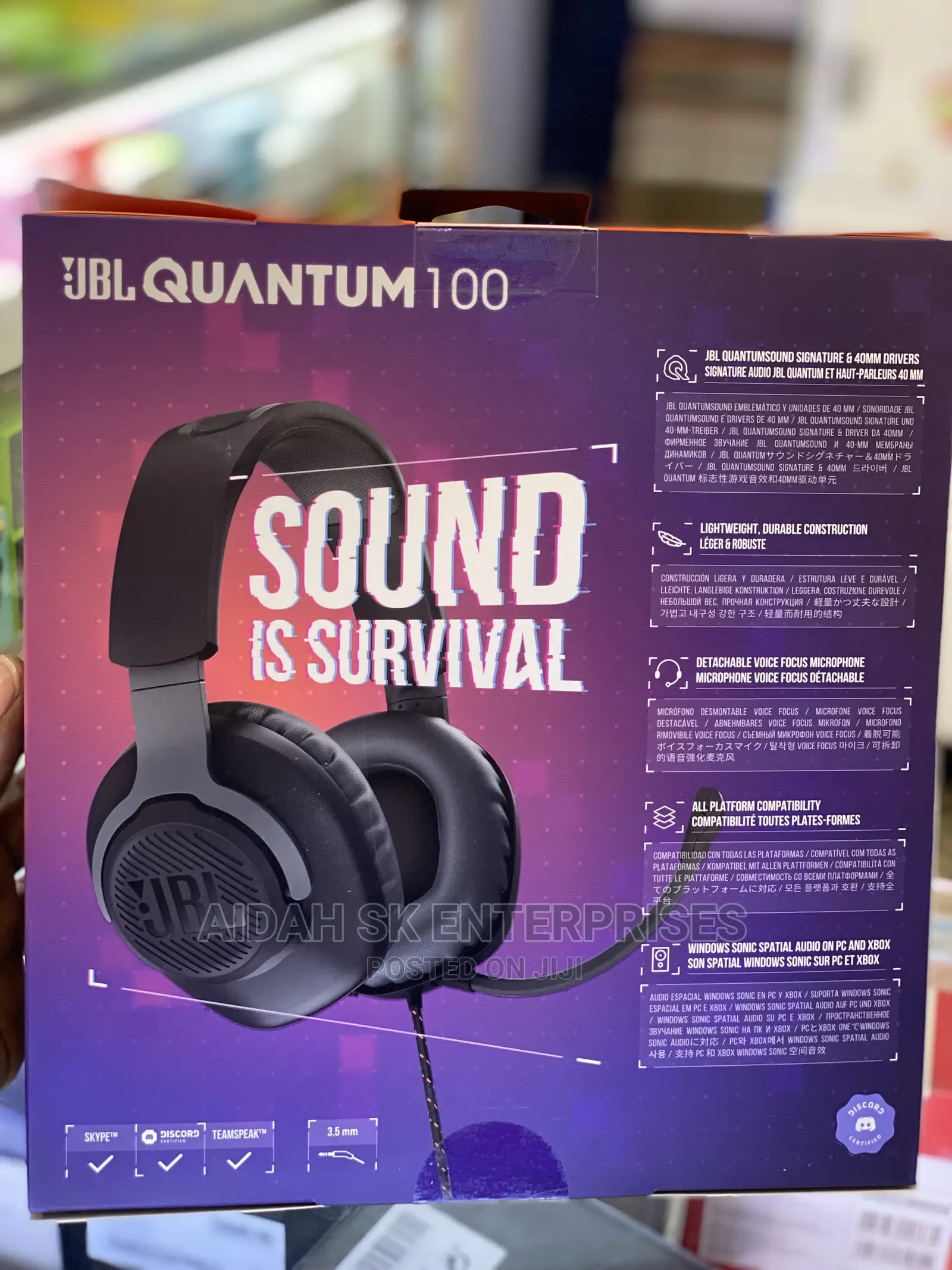 Jbl Quantum 100