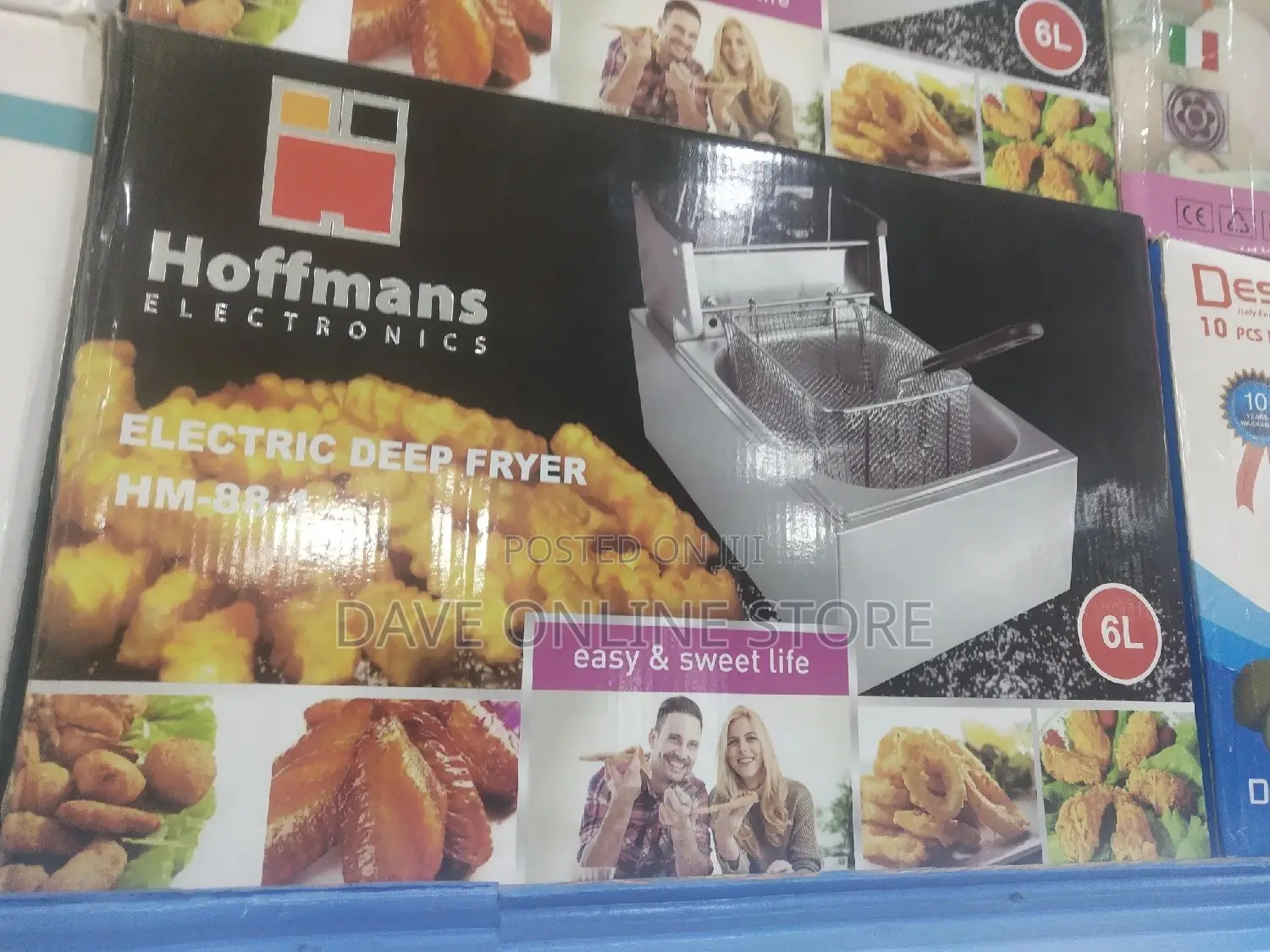 6L Hoffmans Electric Deep Fryer