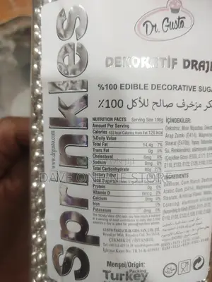 1 Kilo Sprinkles Cake Decorating Sugar