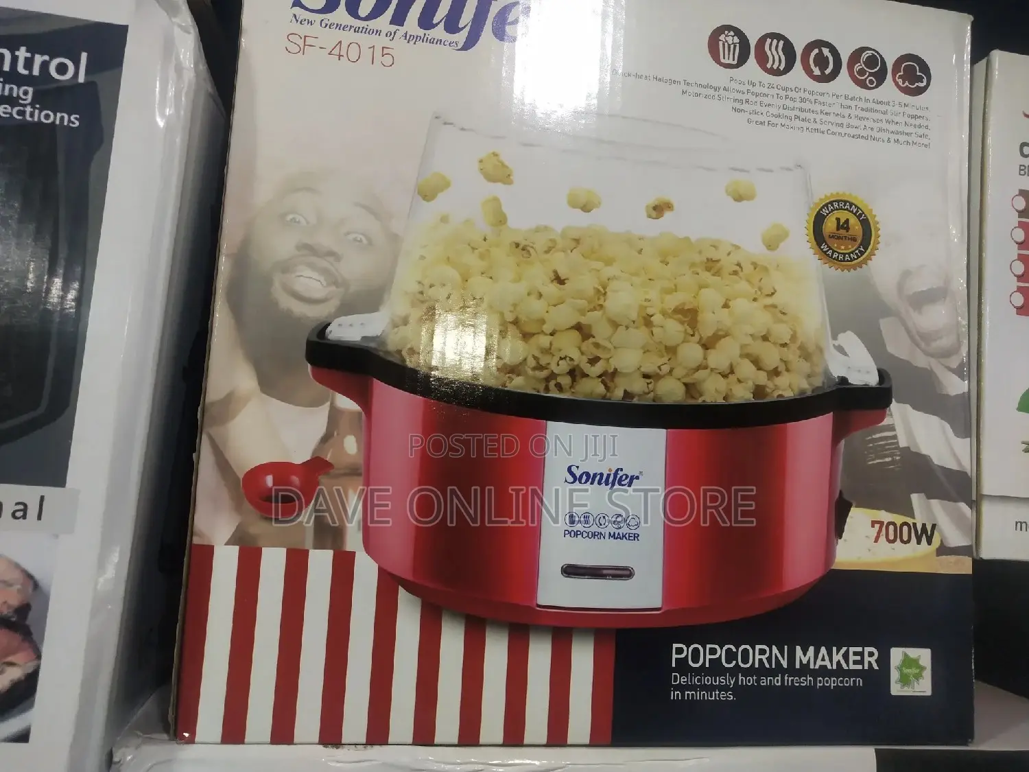 Sonifer Electric Popcorn Maker