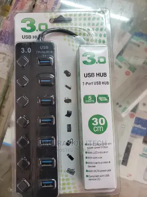 3.0 Usb Hub 7 Port With Led Indication