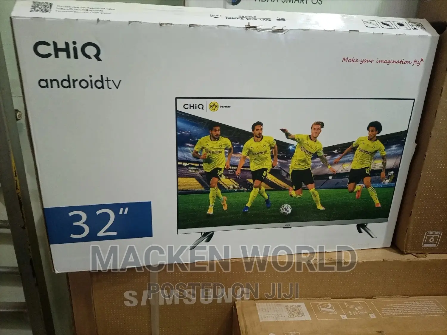 32 Chiq Smart Android Frameless