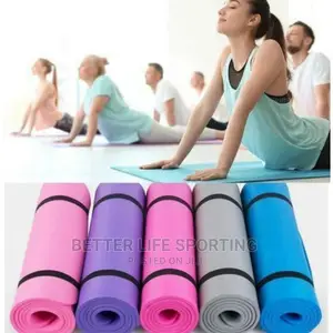 8 MM Yoga Mat With Strap