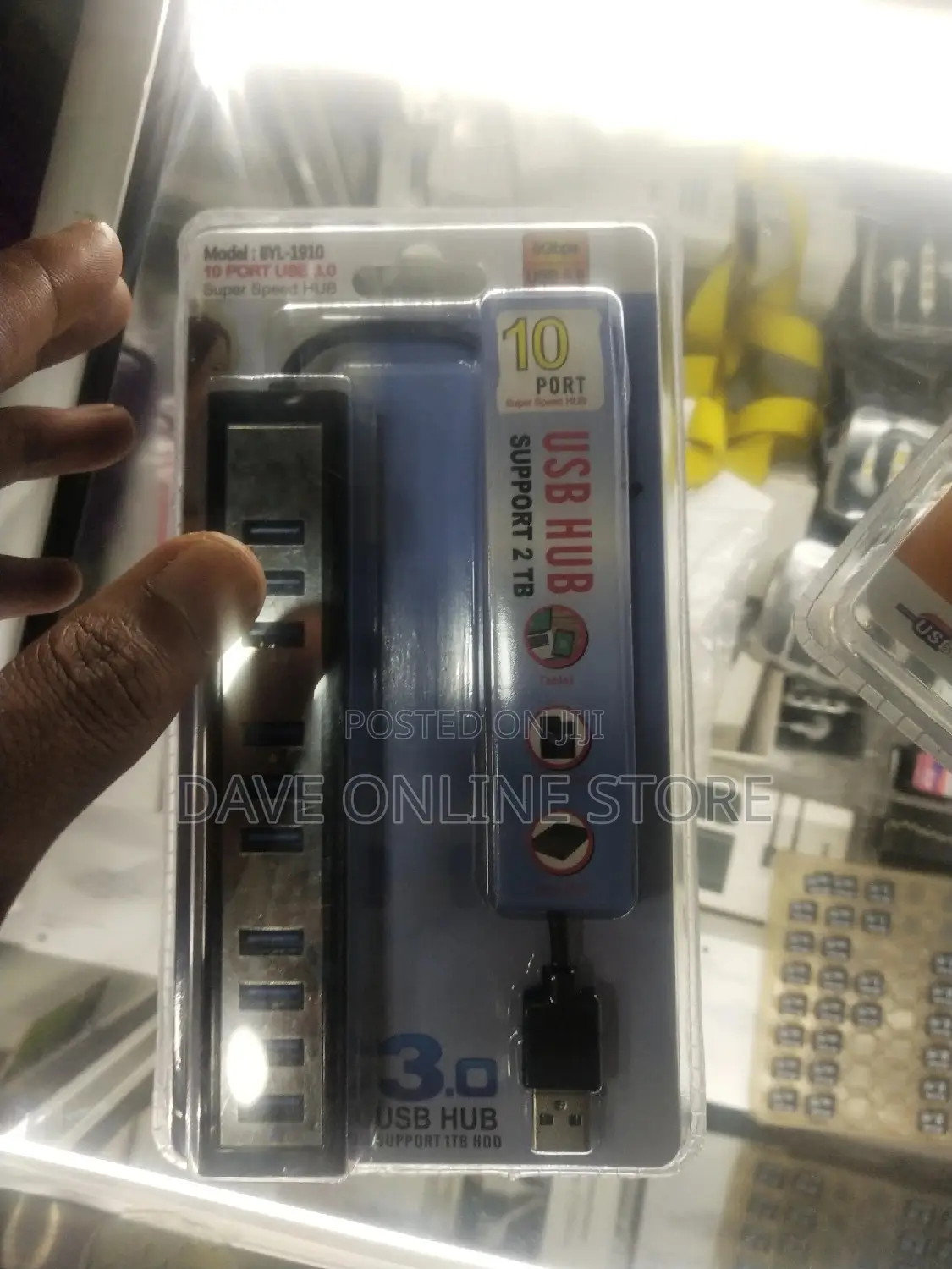 3.0 Super Speed 10 Port Usb Hub
