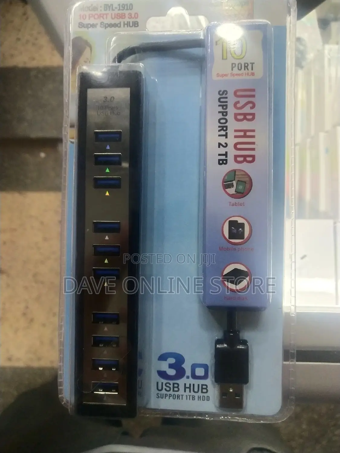 10 Port Usb Hub