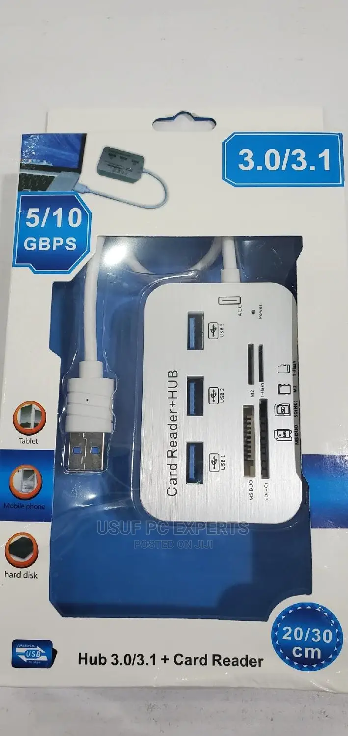 Usb Hub 3.0 With Card Reader