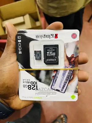 Kingston 128gb 100mb/S Memory Card With SD Adapter
