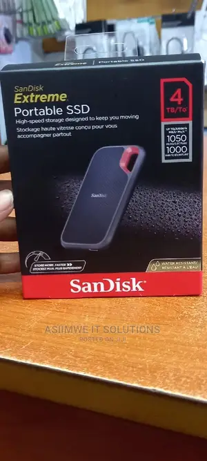 4tb External Solid State Drive (Ssd)
