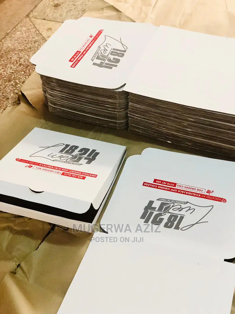 For Plain and Printed Pizza Boxes, Cake Boxes, Burger Boxes