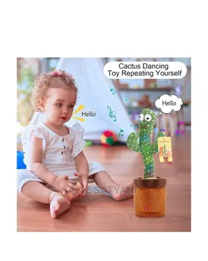 Dancing Cactus Talking Kids Toy
