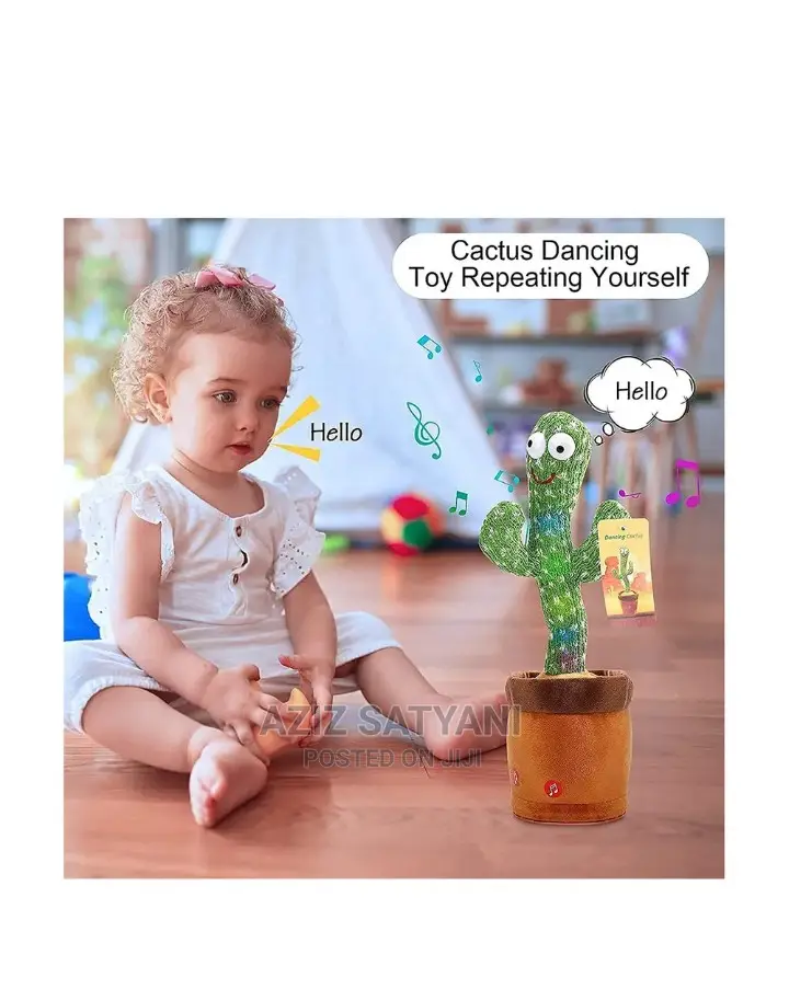 Dancing Cactus Talking Kids Toy