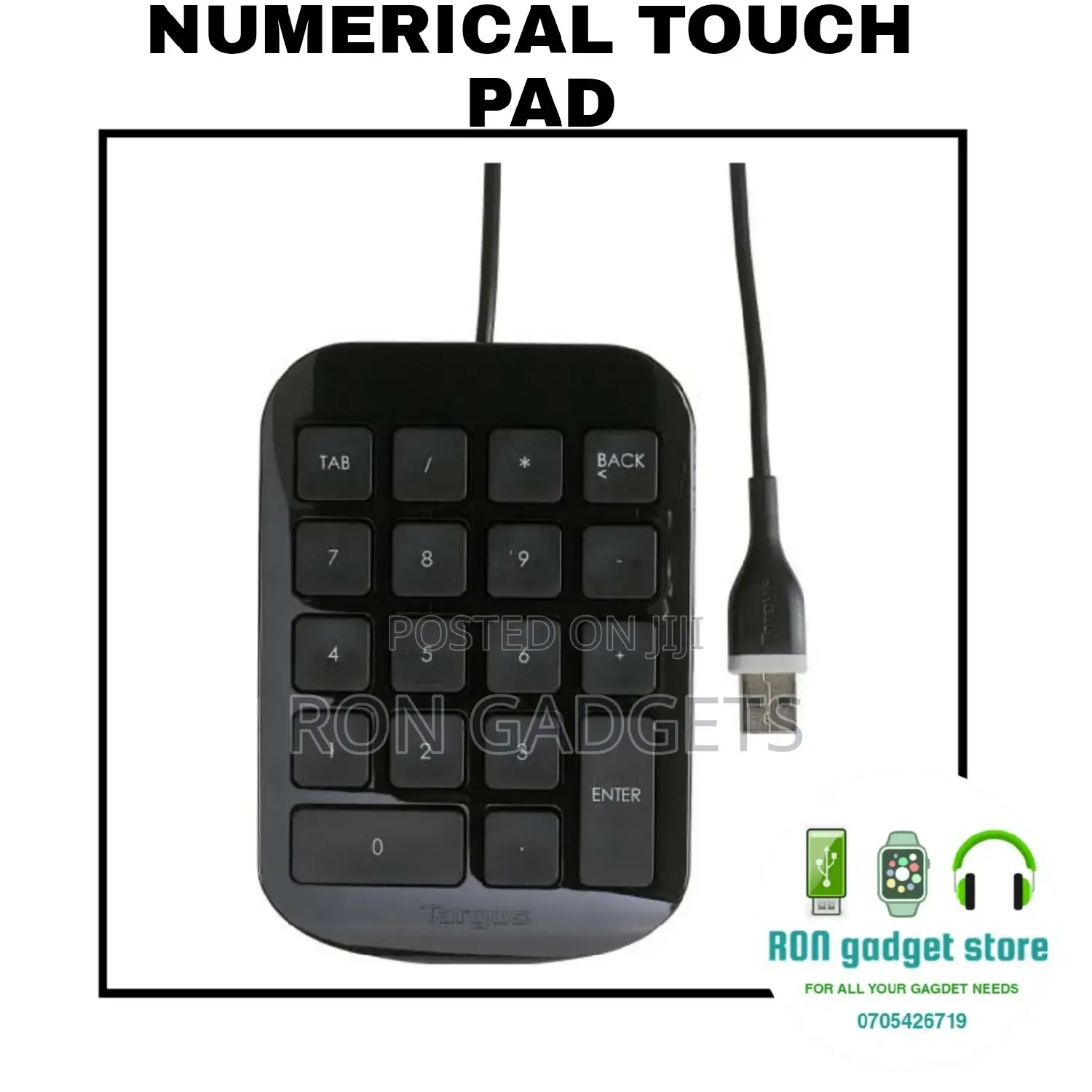 Numerical Touch Pad