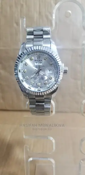 Silver Rolex Watch