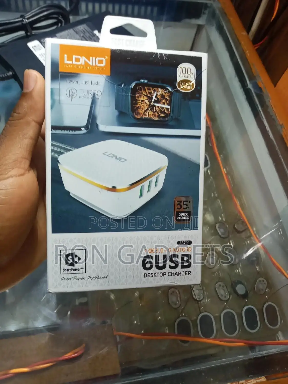 LDNIO 6 USB Power Extension