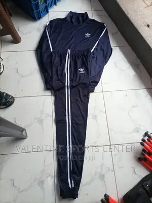 Track Suit Adidas Original Material Nevyblue Colour