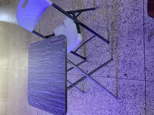 Set of Foldable Reading Table and Chair