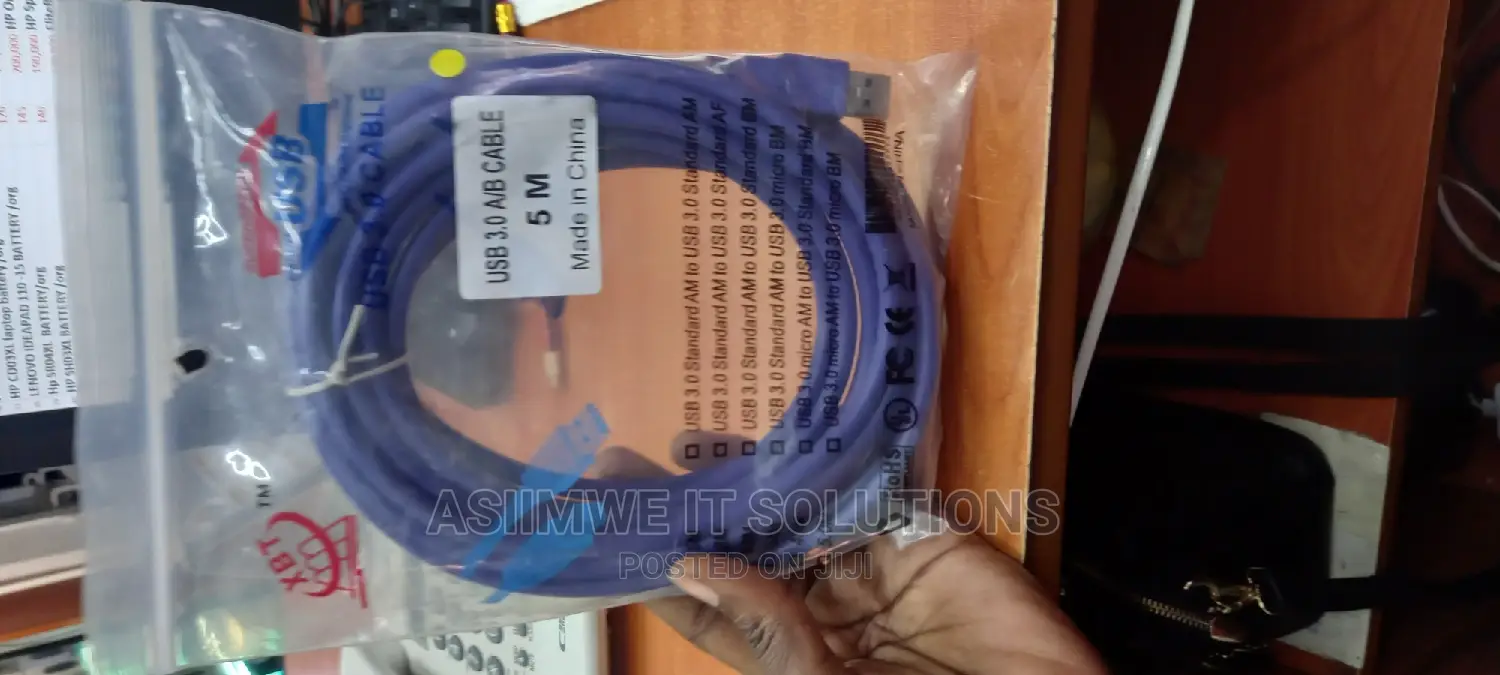Printer Cable 3.0 5mtrs