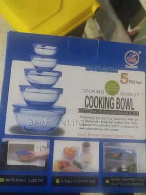 5 Pieces Cooking Bowls Set
