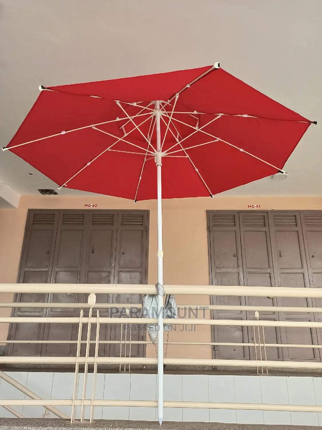 Tilting Double Canopy Umbrella (2.1 Meters)
