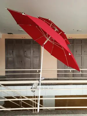 Tilting Double Canopy Umbrella (2.1 Meters)