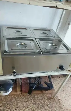 Commercial 4-pan Electric Bain Marie Food Warmers || 1200w