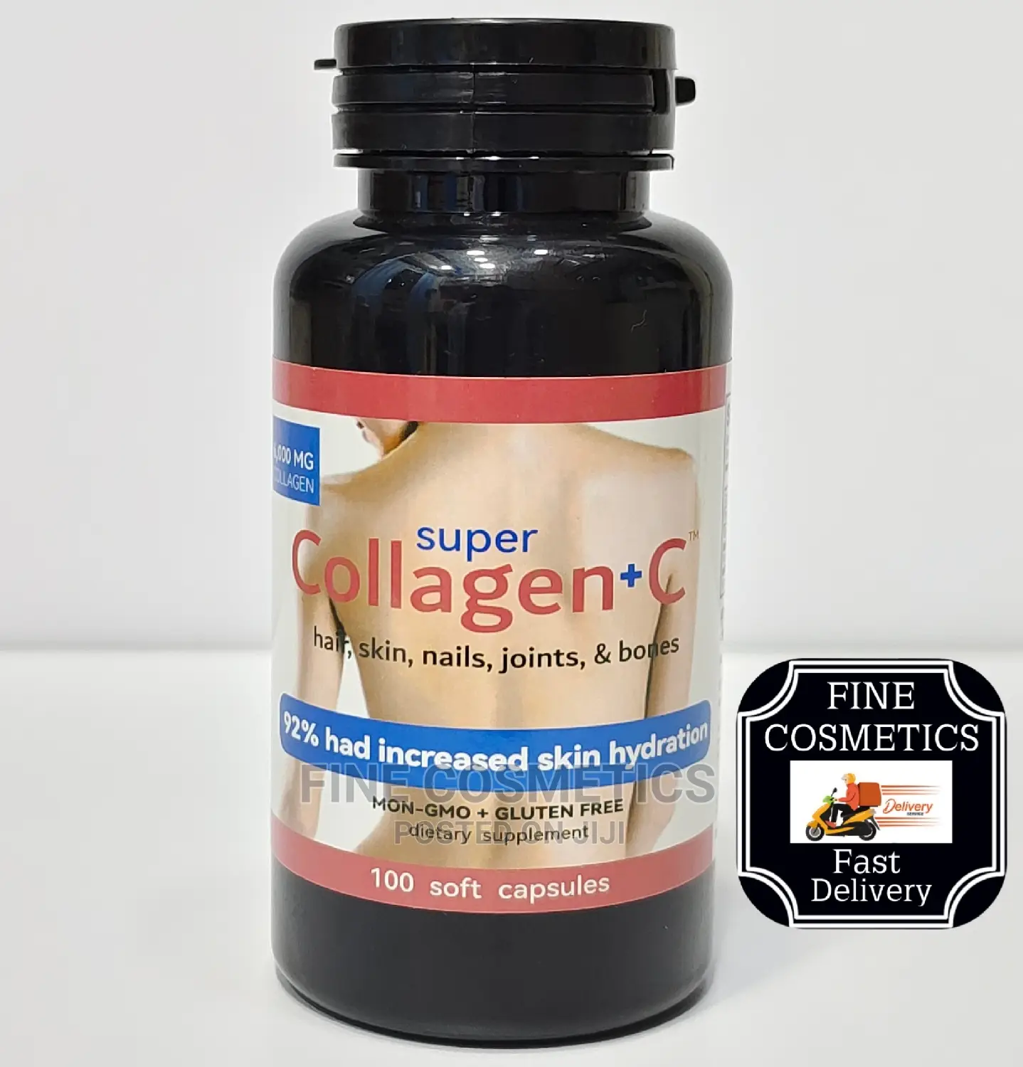 Super Collagen + Vitamin C Anti-Aging Supplement 60 Tabs