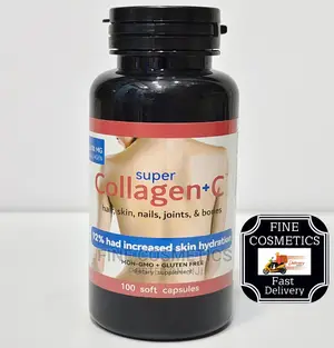 Super Collagen + Vitamin C Anti-Aging Supplement 60 Tabs