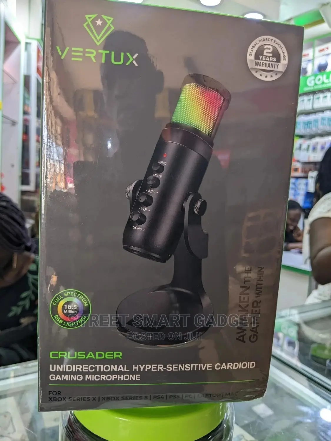 Vertux Cardioid Gaming Microphone 