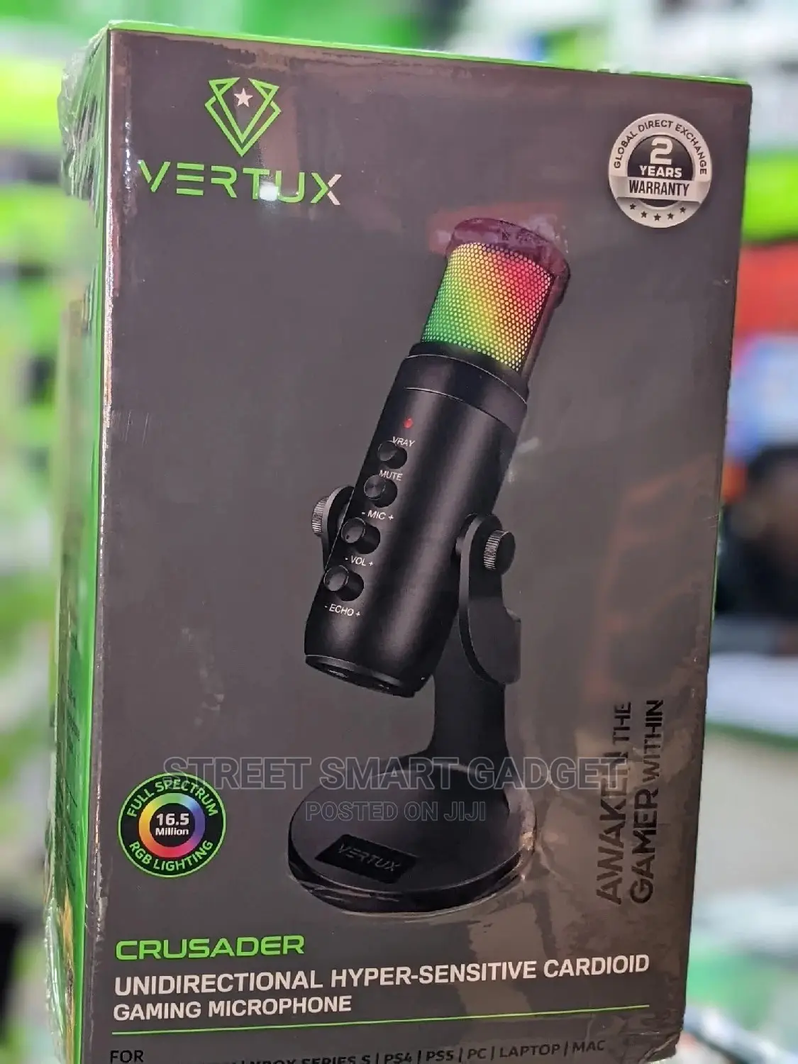 Vertux Cardioid Gaming Microphone 