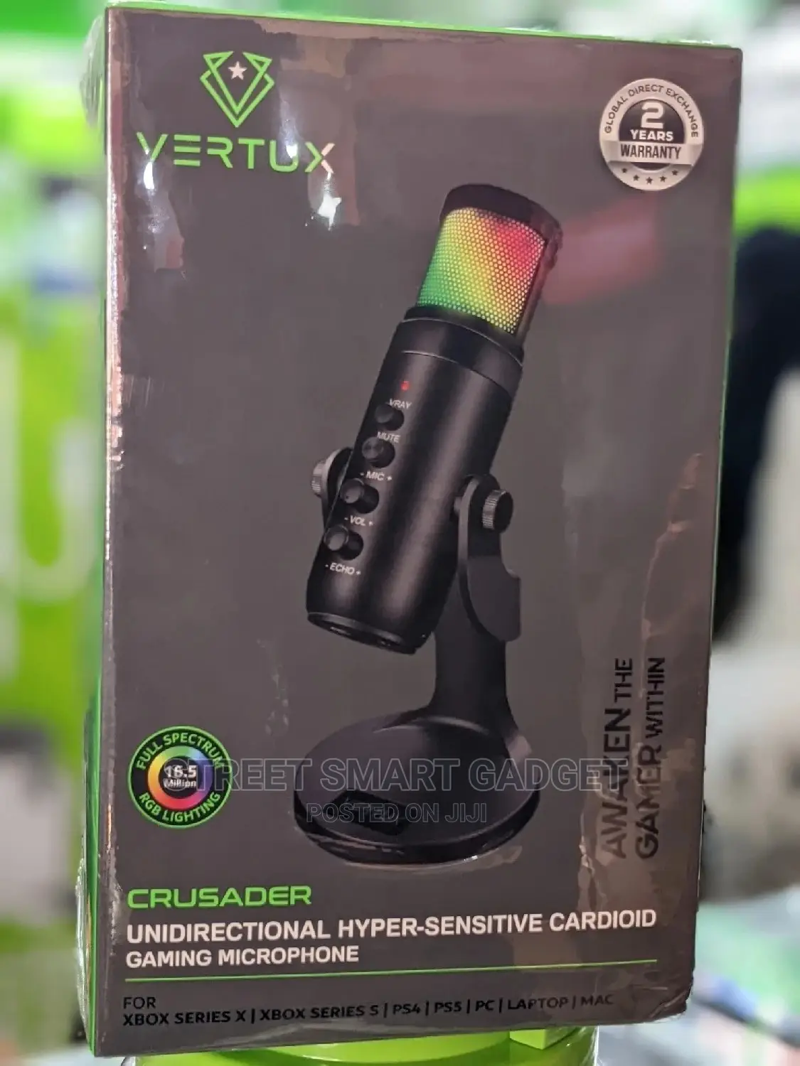 Vertux Cardioid Gaming Microphone 