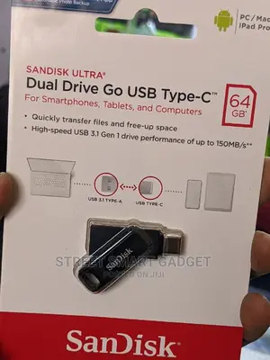 Sandisk 64gb Dualgodrive Type-C