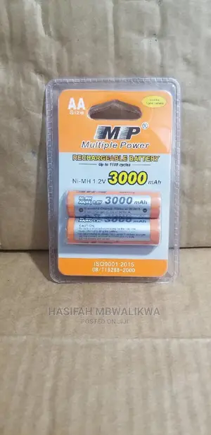 Multiple Power Rechargeable Battery Size AA