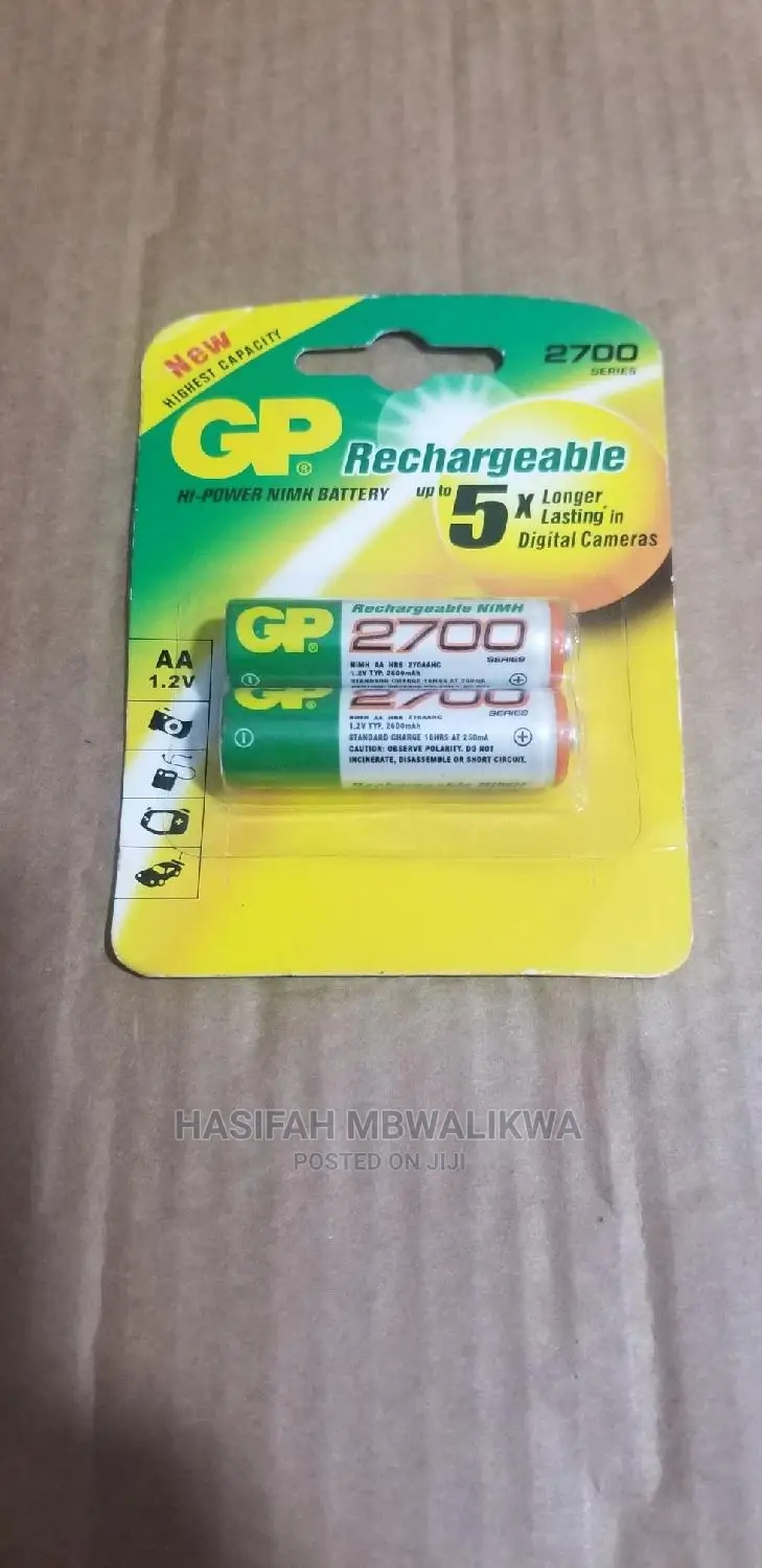GP Rechargeable Battery Size AA.