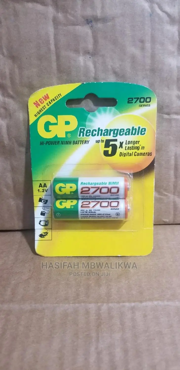 GP Rechargeable Battery Size AA.