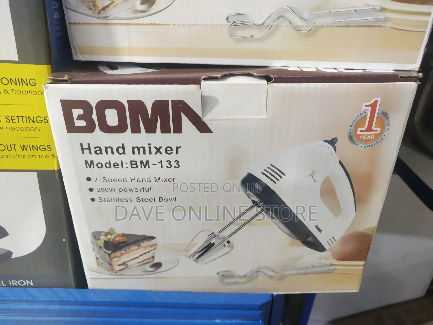 7 Speed Boma Hand Mixer