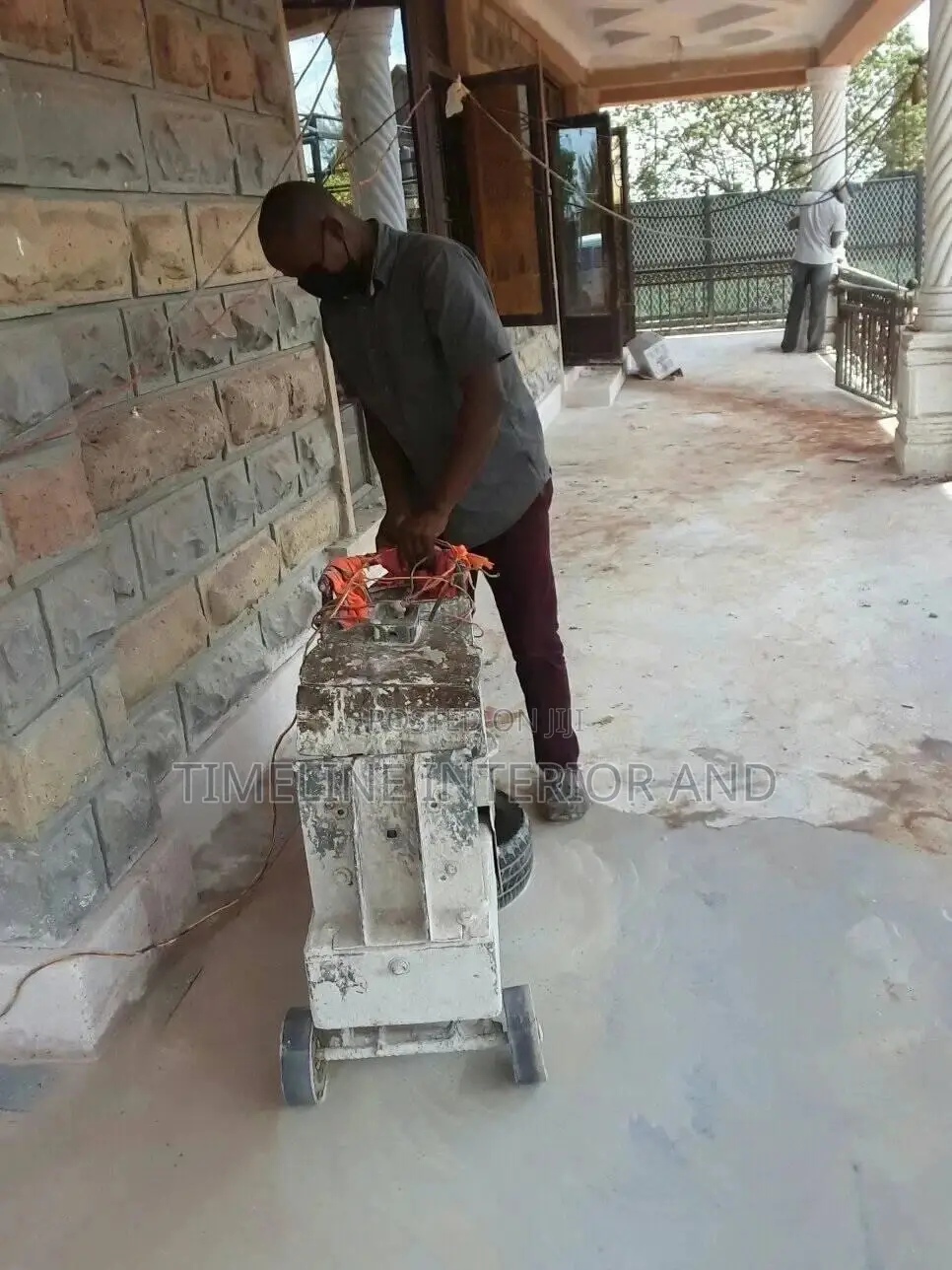 Terrazzo Flooring at Kajansi Site.