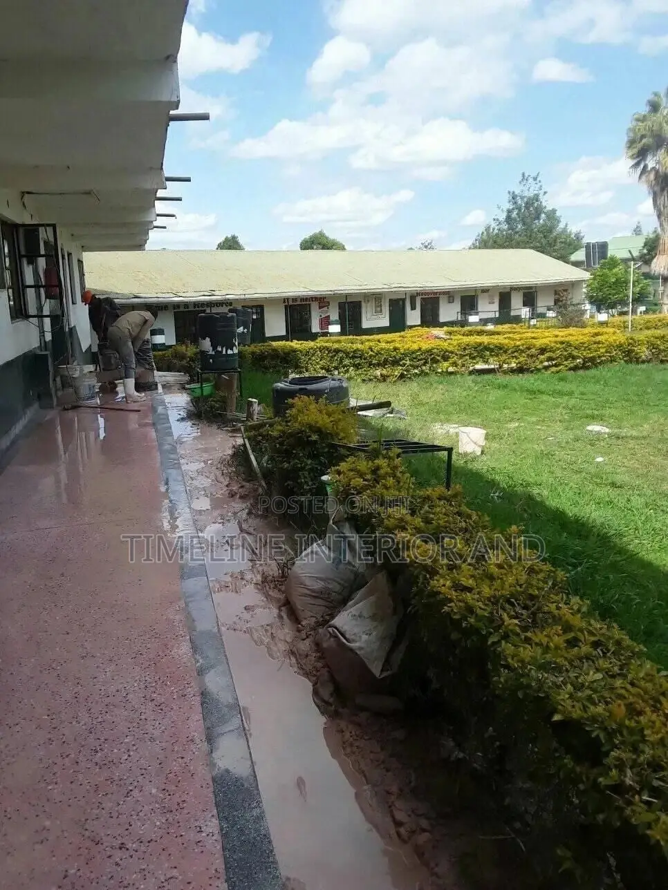 Terrazzo Flooring in Kasagati Town.