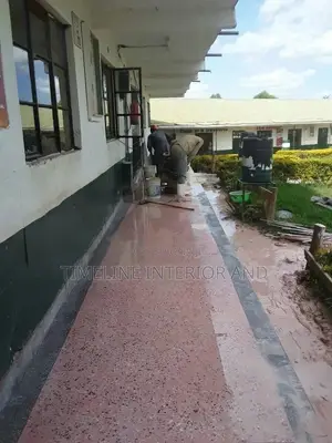 Terrazzo Flooring in Lweza Site.
