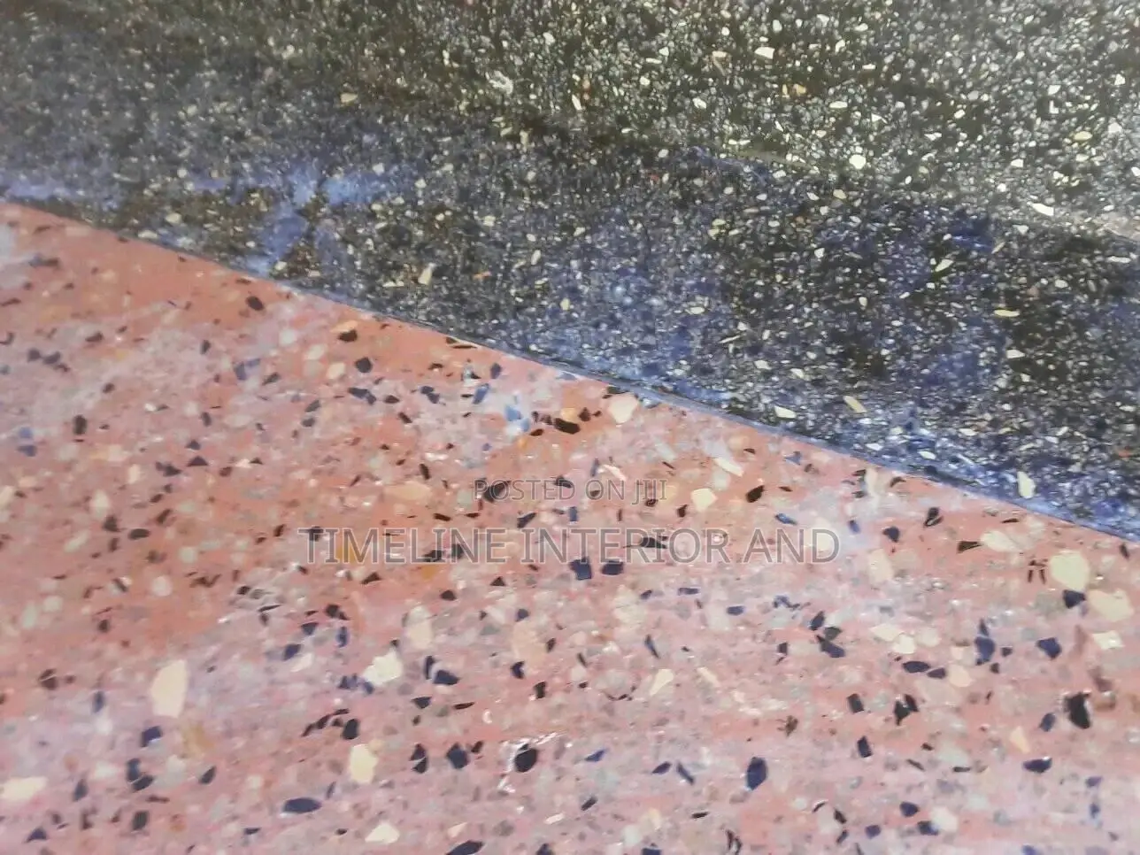 Terrazzo Flooring in Mbarara Site.