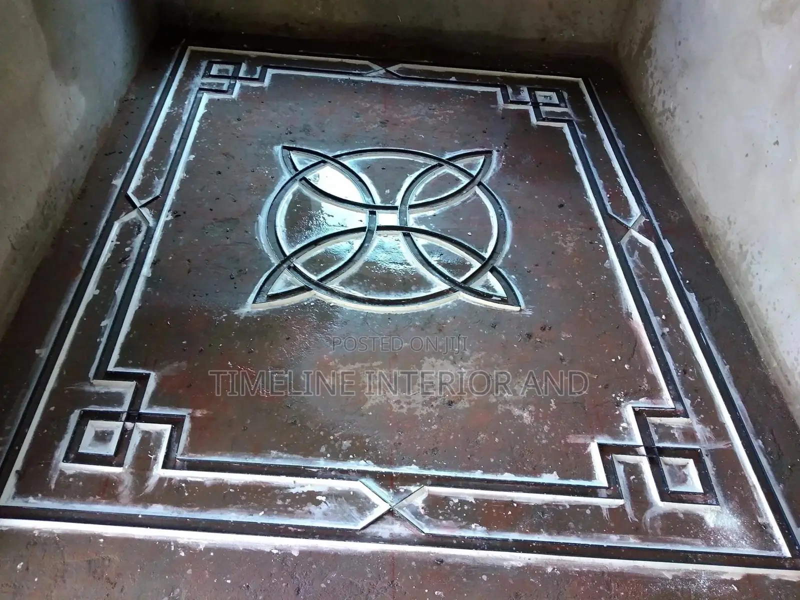 Terrazzo Flooring in Makindye Site.