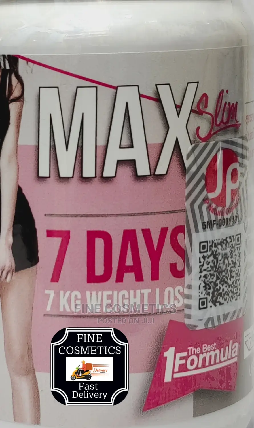 Max Slim 7days 7KG Weight Loss Slimming Capsules (30 Tabs)