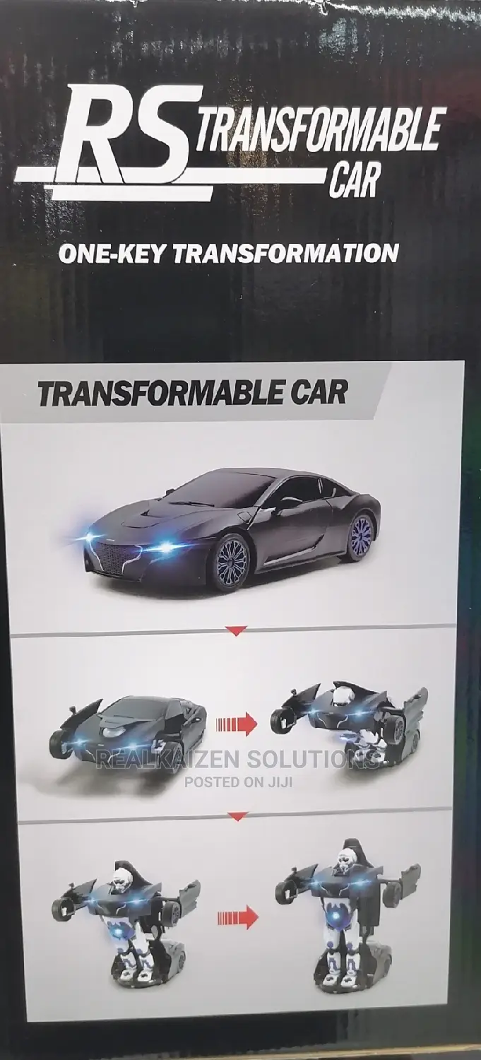 RASTAR 2.4ghzremote Control Transformable Robot Car With USB