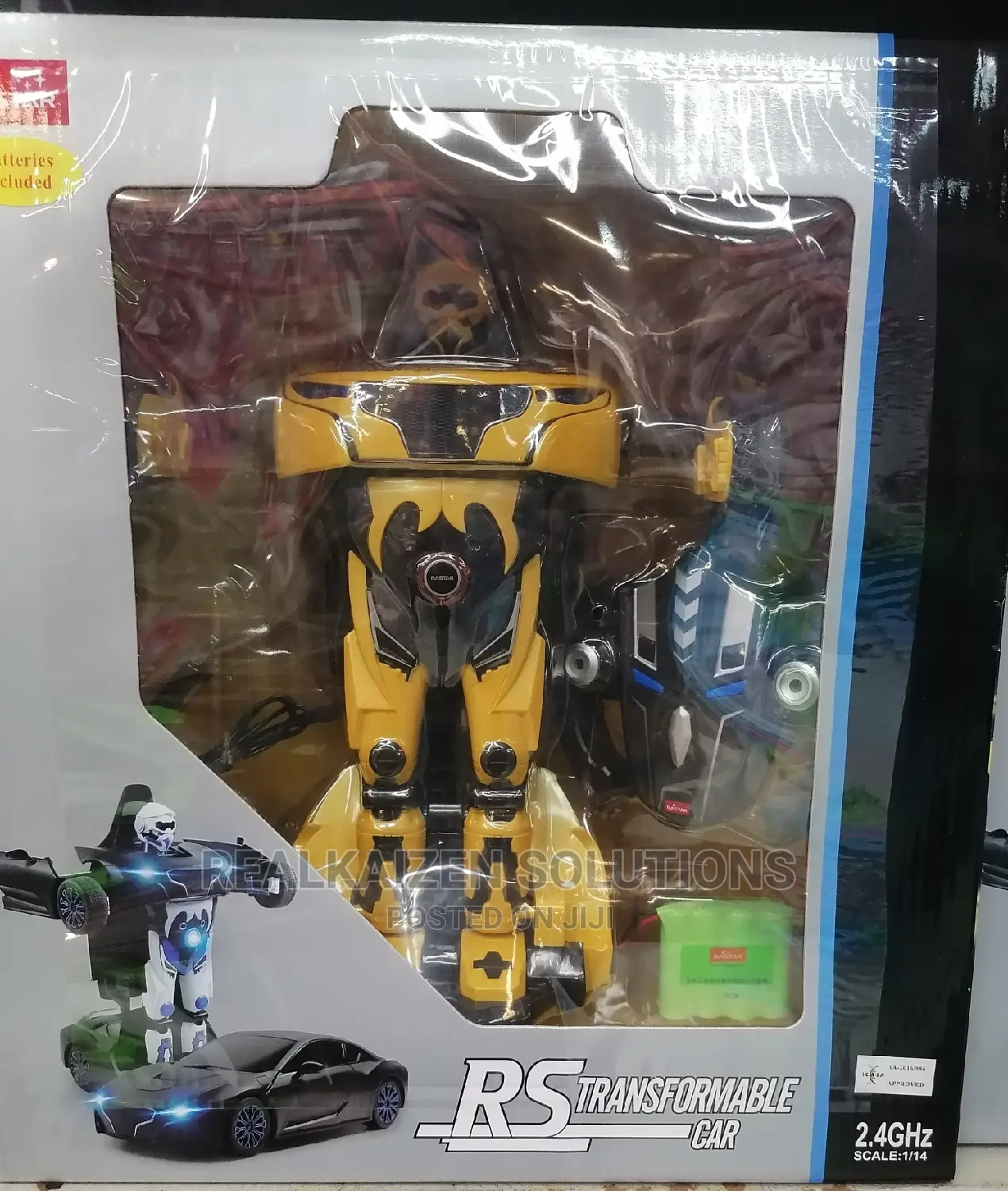 RASTAR 2.4ghzremote Control Transformable Robot Car With USB