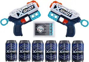 ZURU X-Shot Excel Double Kickback Foam 8 Dart Blaster Gun
