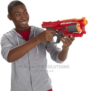 NERF N-Strike Plastic Mega Cycloneshock Blaster Gun