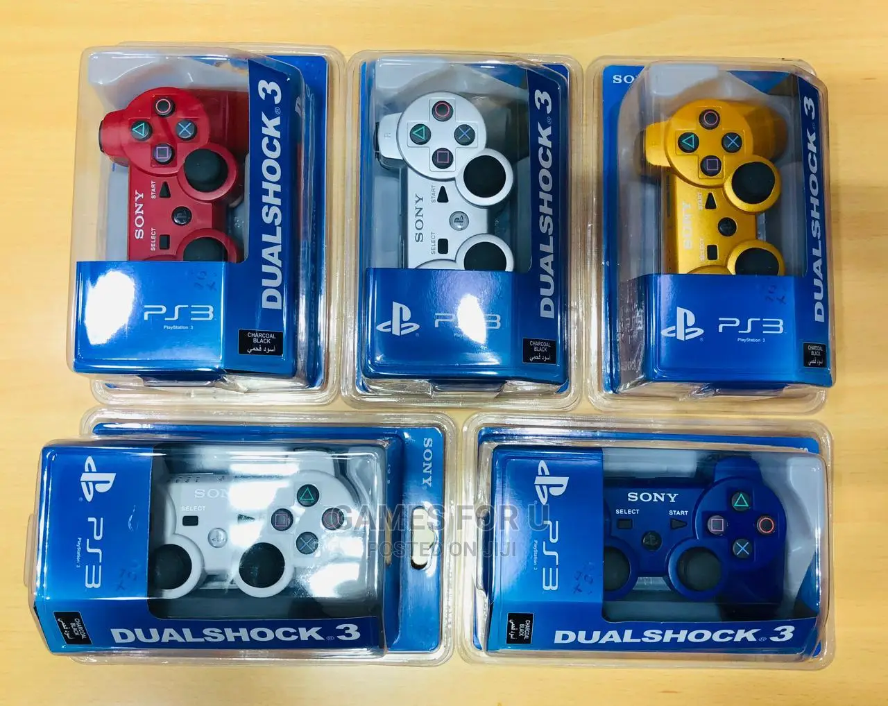 Ps3 Coloured Controllers